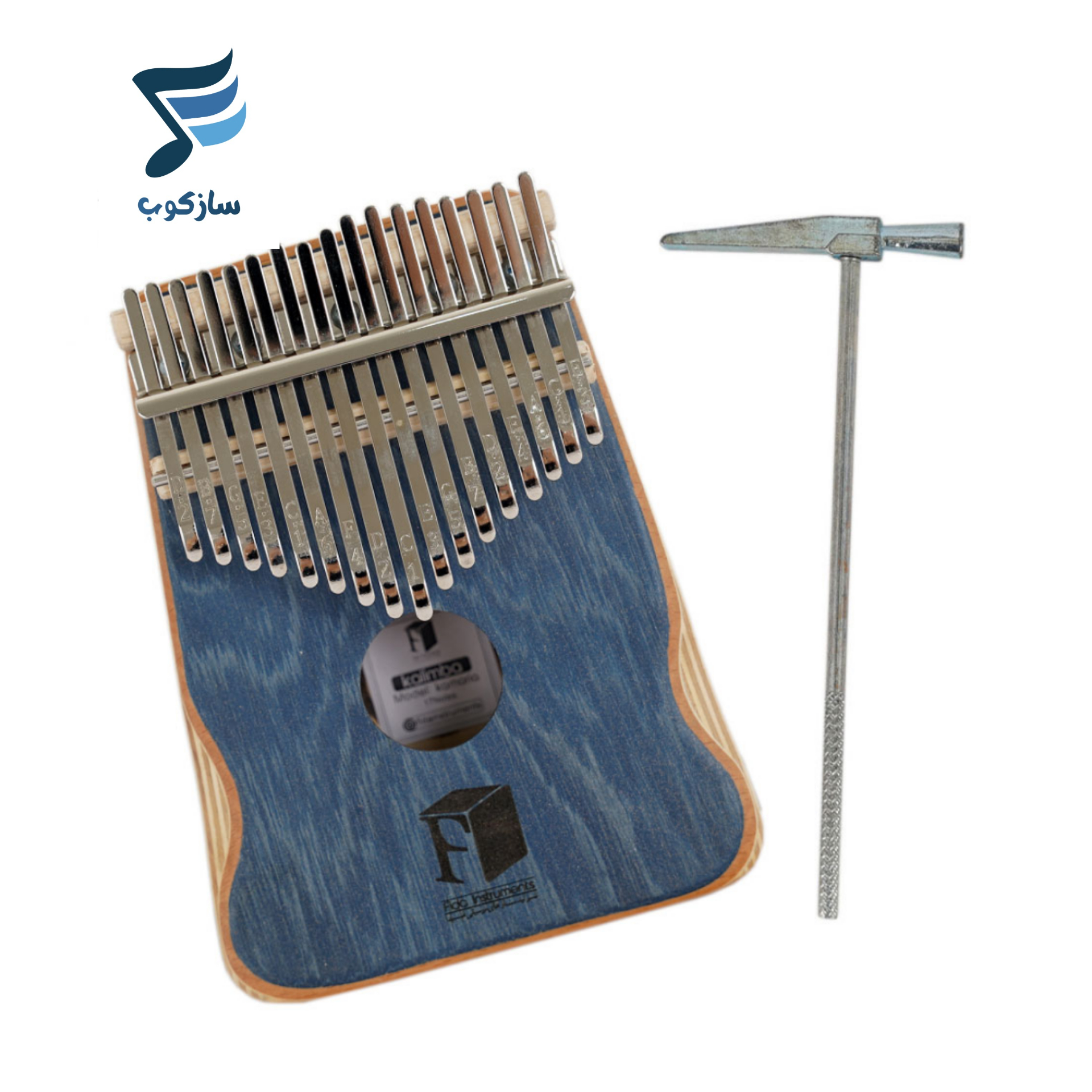 کالیمبا فیدا Kamaria سری Wooden مدل Dark Blue