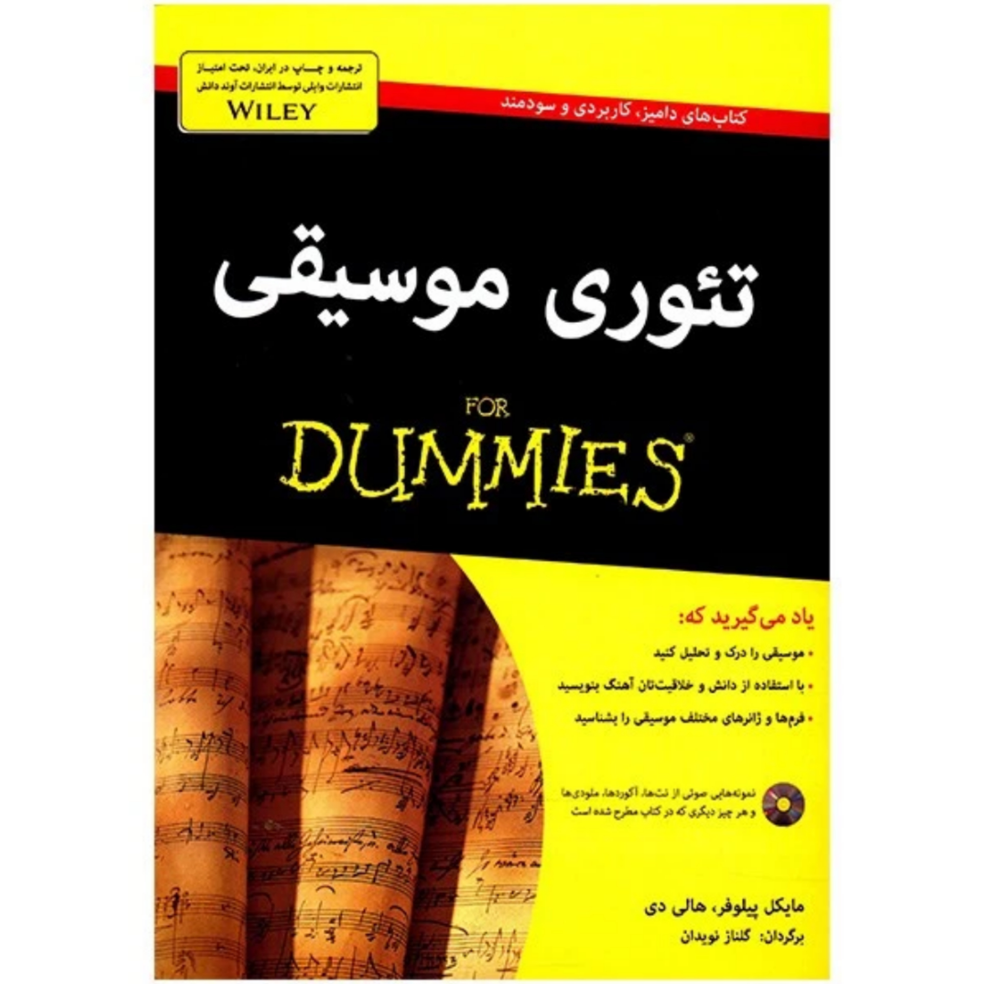کتاب تئوری موسیقی دامیز اثر مایکل پیلوفر