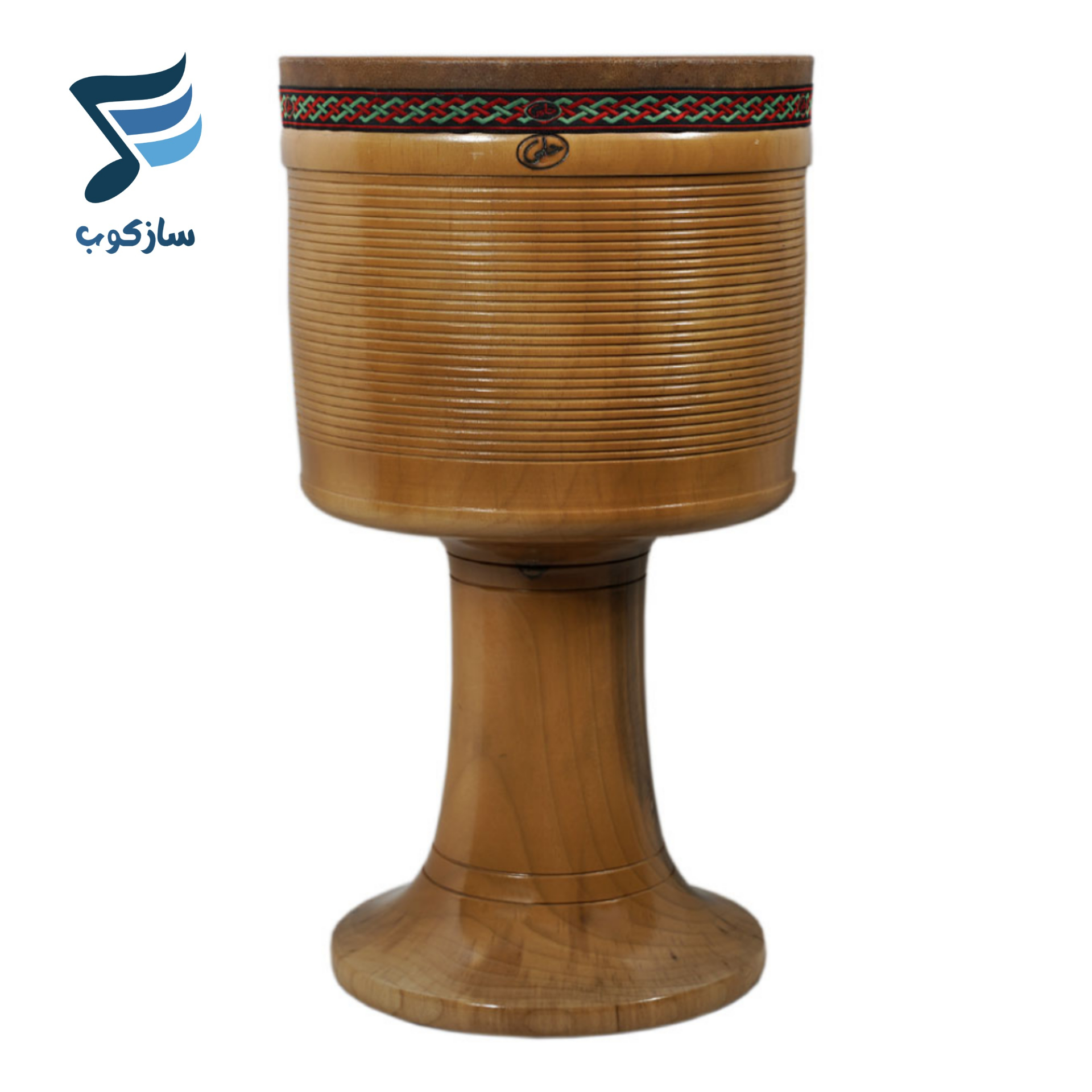 تنبک حلمی یک تکه دهانه 26 طرح 2