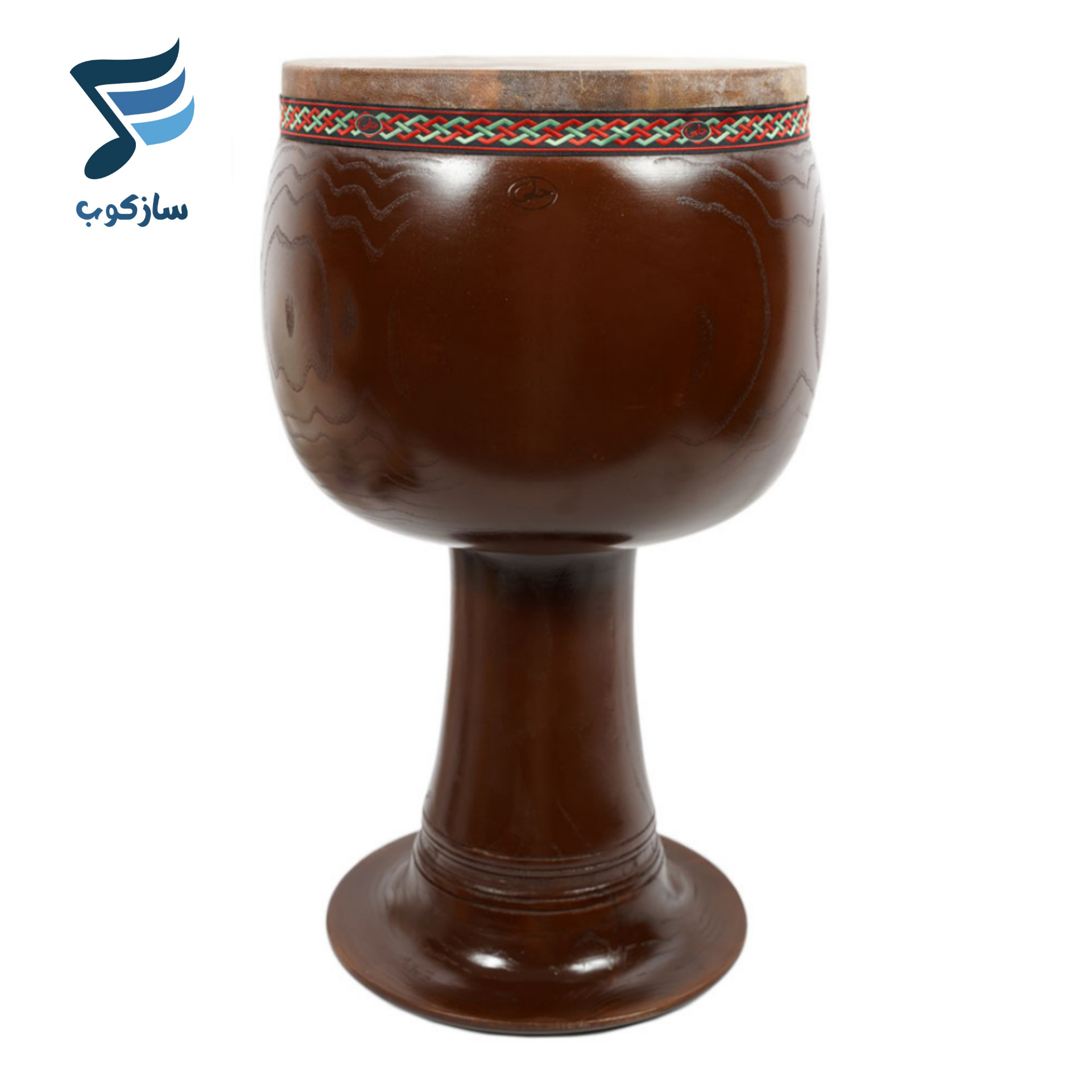 تنبک حلمی یک تکه دهانه 27 طرح 2