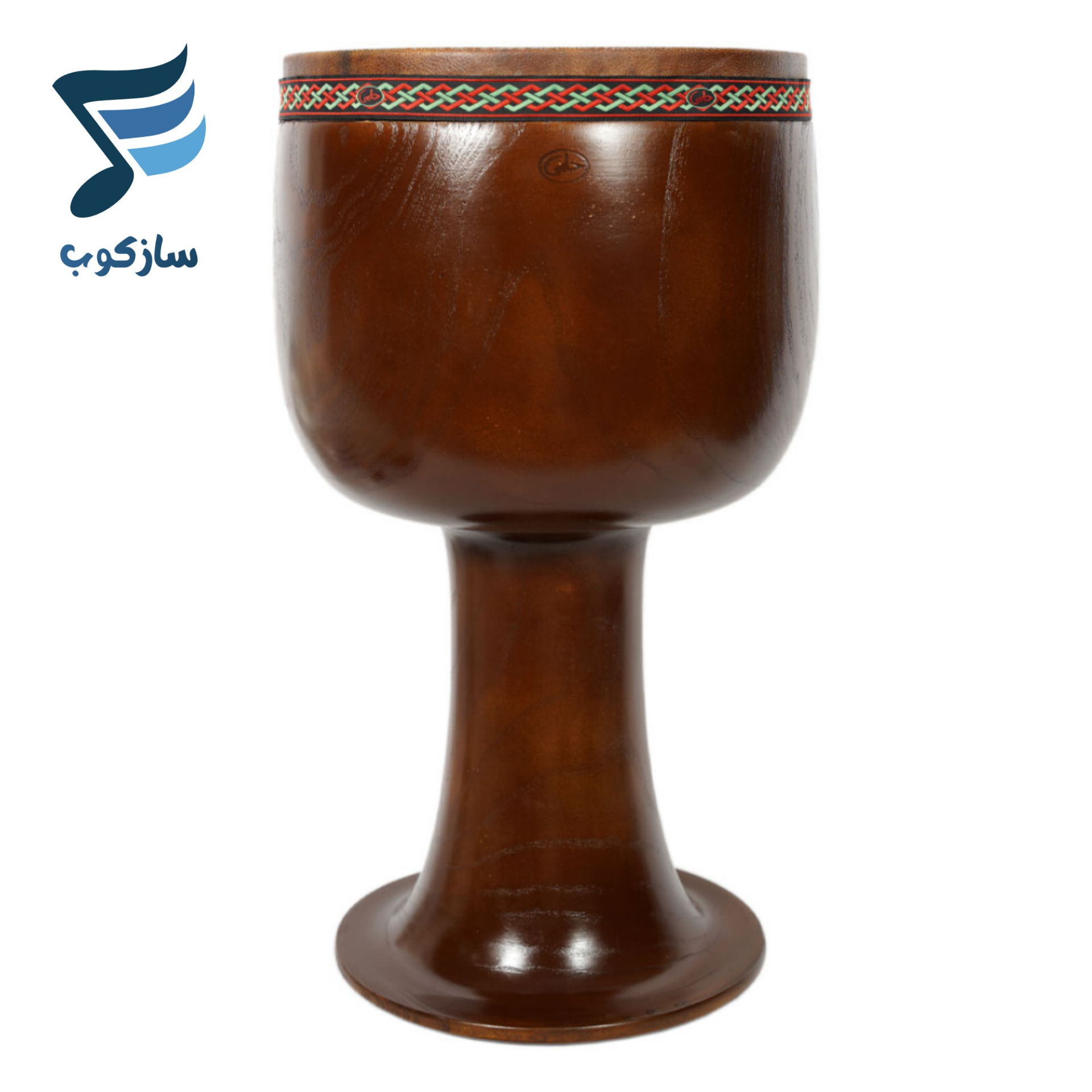 تنبک حلمی مدل یک تکه دهانه 25.5