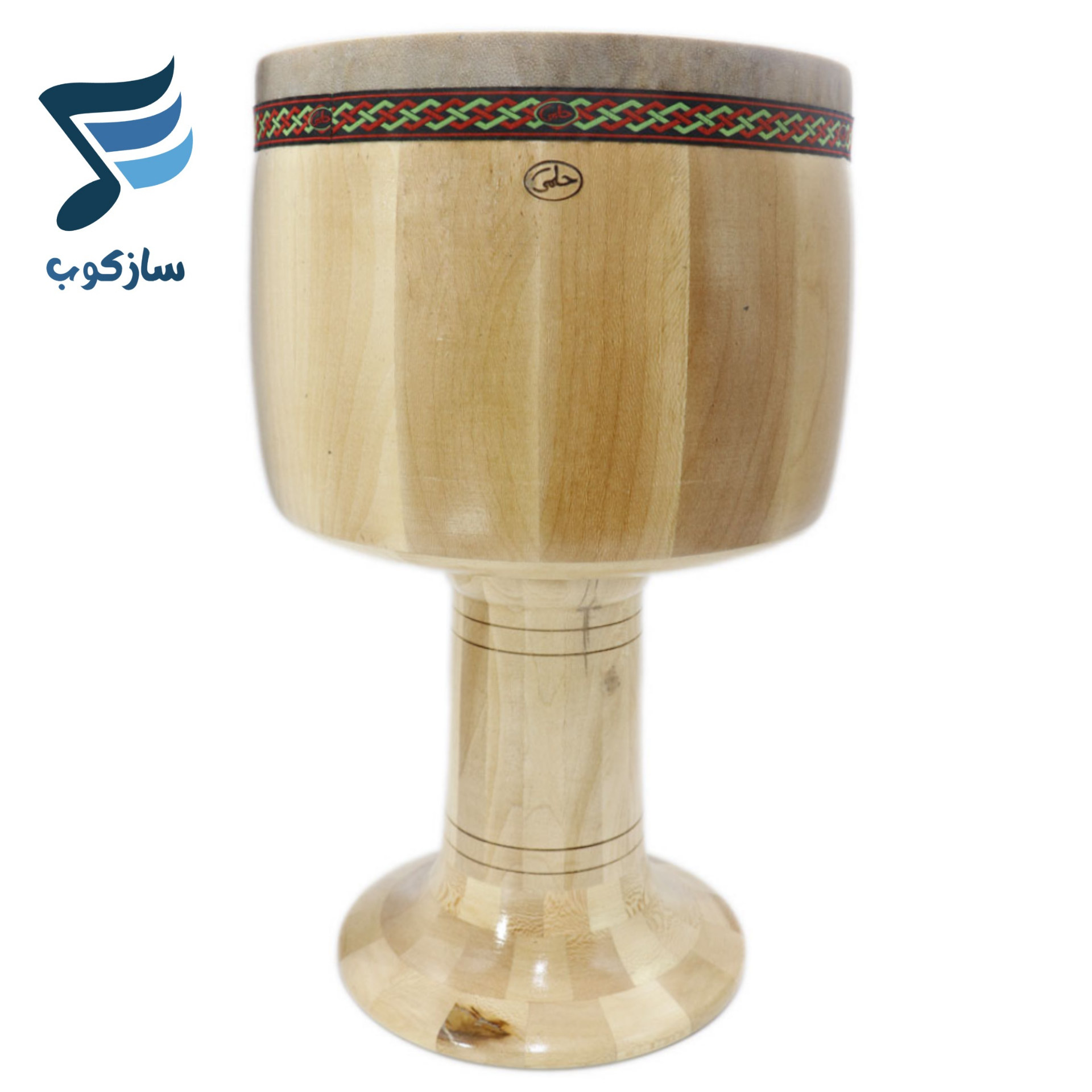تنبک حلمی ترکه ای دهانه 27 طرح 2