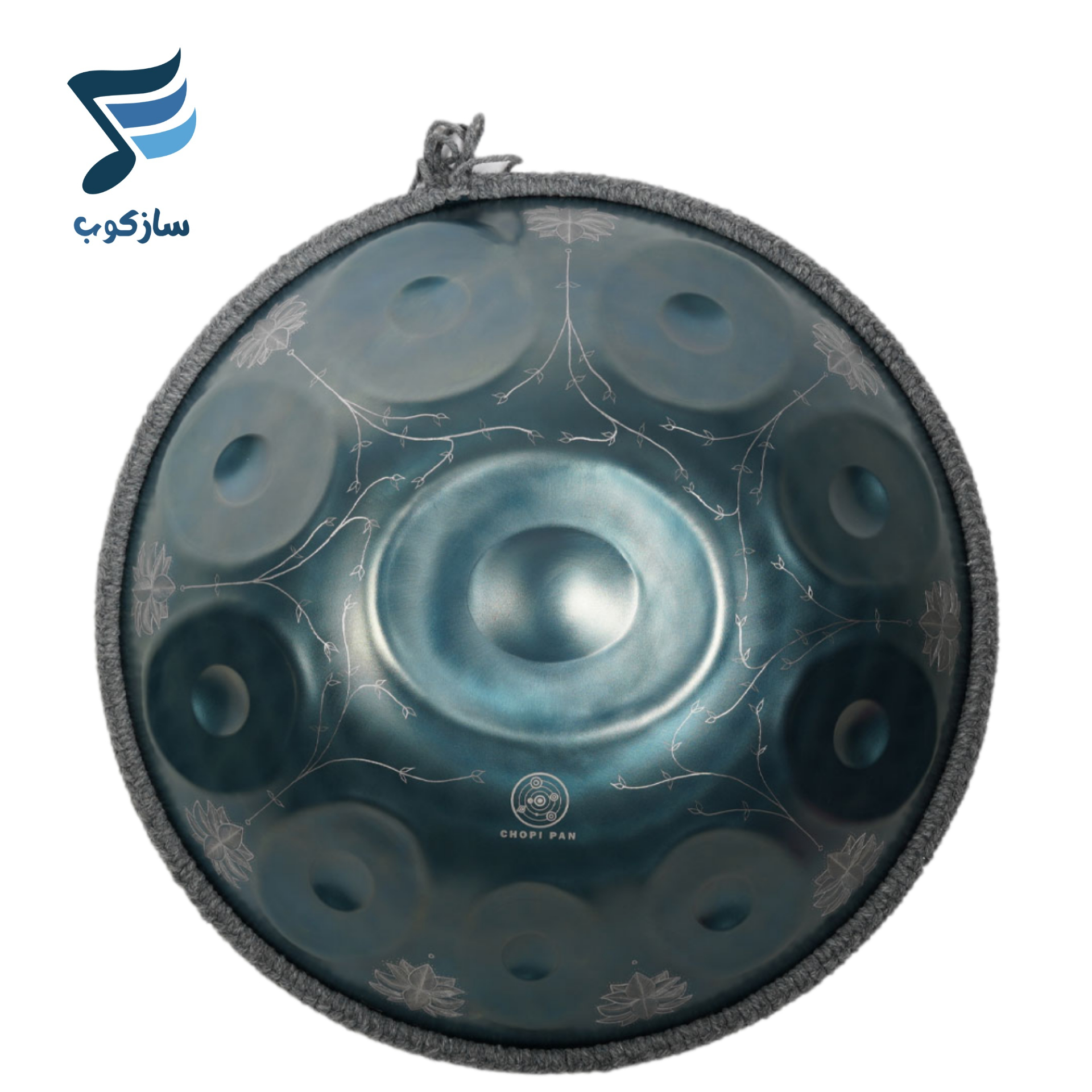 هنگ درام فولاد 10 نت طرح دار چوپی پن Chopi Pan