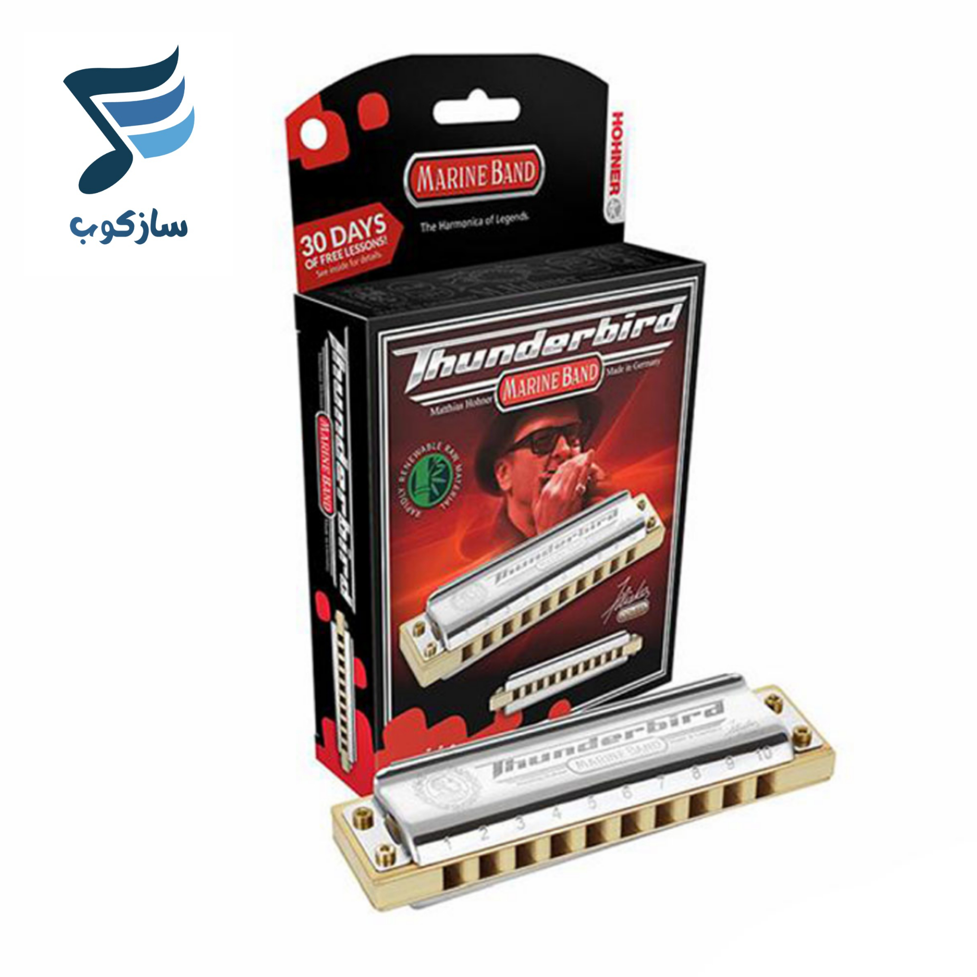 سازدهنی دیاتونیک هوهنر مدل Thunderbird کلید LG