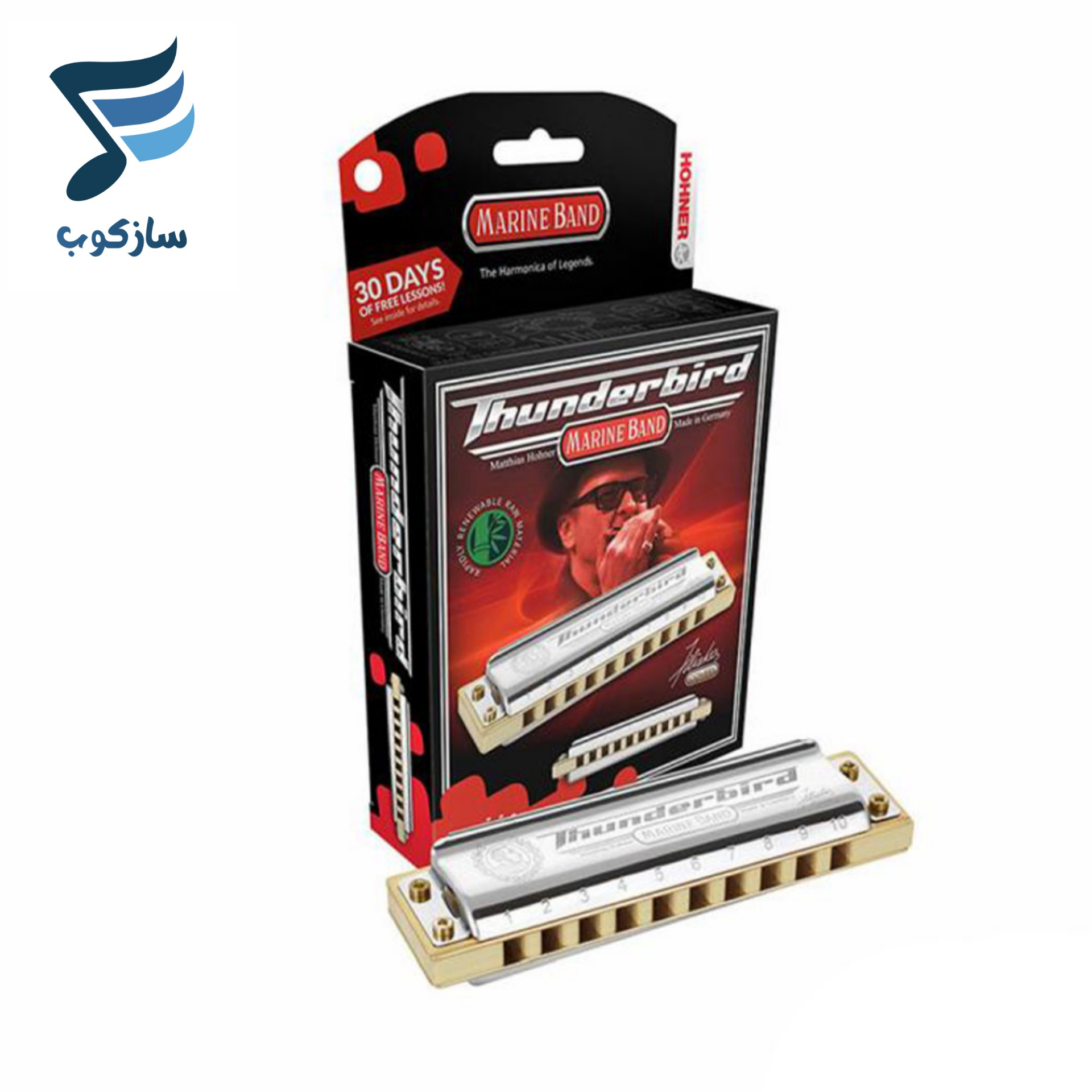 سازدهنی دیاتونیک هوهنر مدل Thunderbird کلید LC