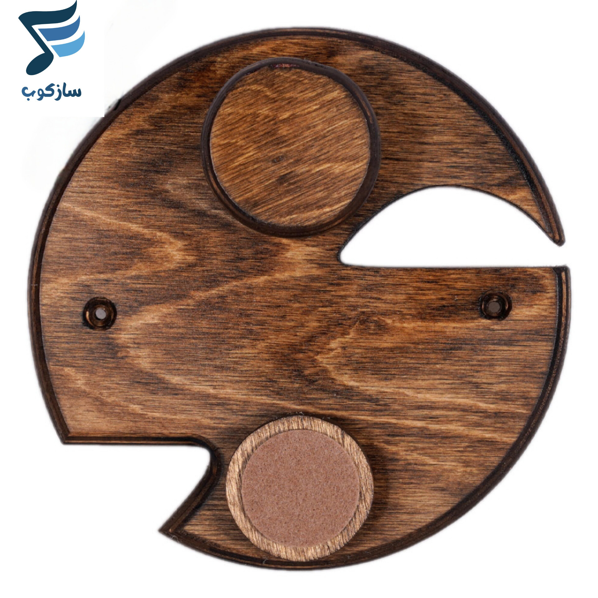 پایه دیواری چوبی هنگ درام