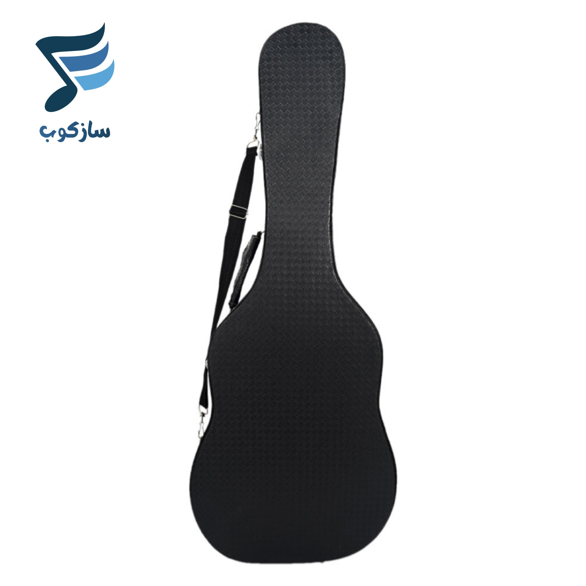 هاردکیس گیتار الکتریک قفل دار طرح چرمی