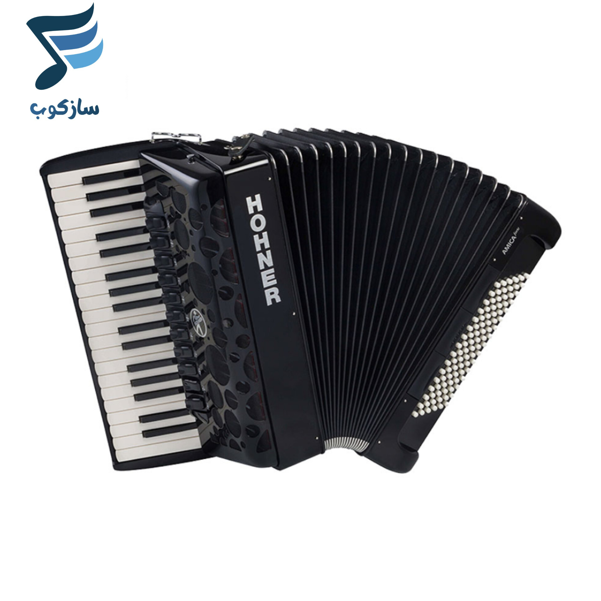 آکاردئون HOHNER A38221 AMICA FORTE IV 96BK
