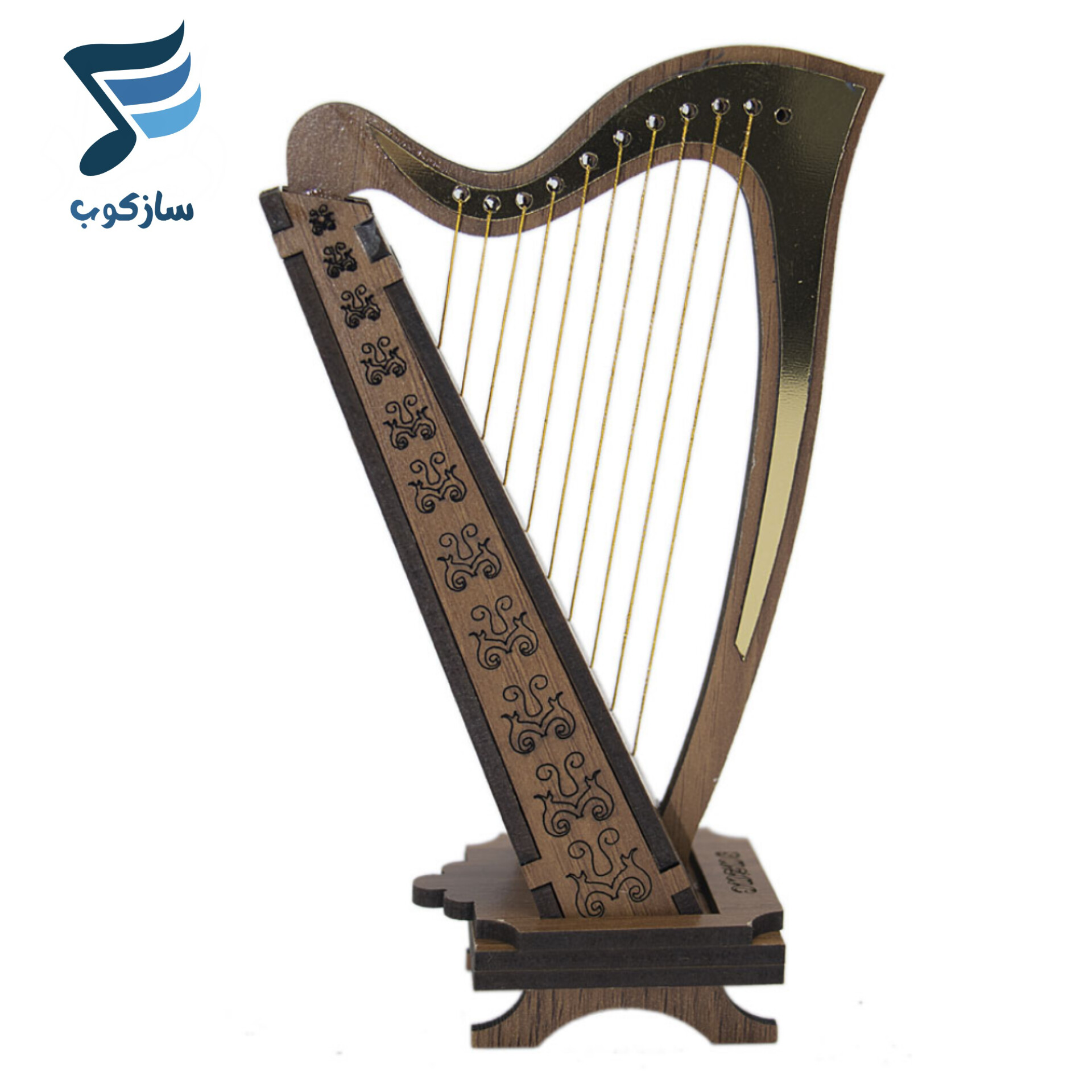 چنگ دکوری مینیاتوری