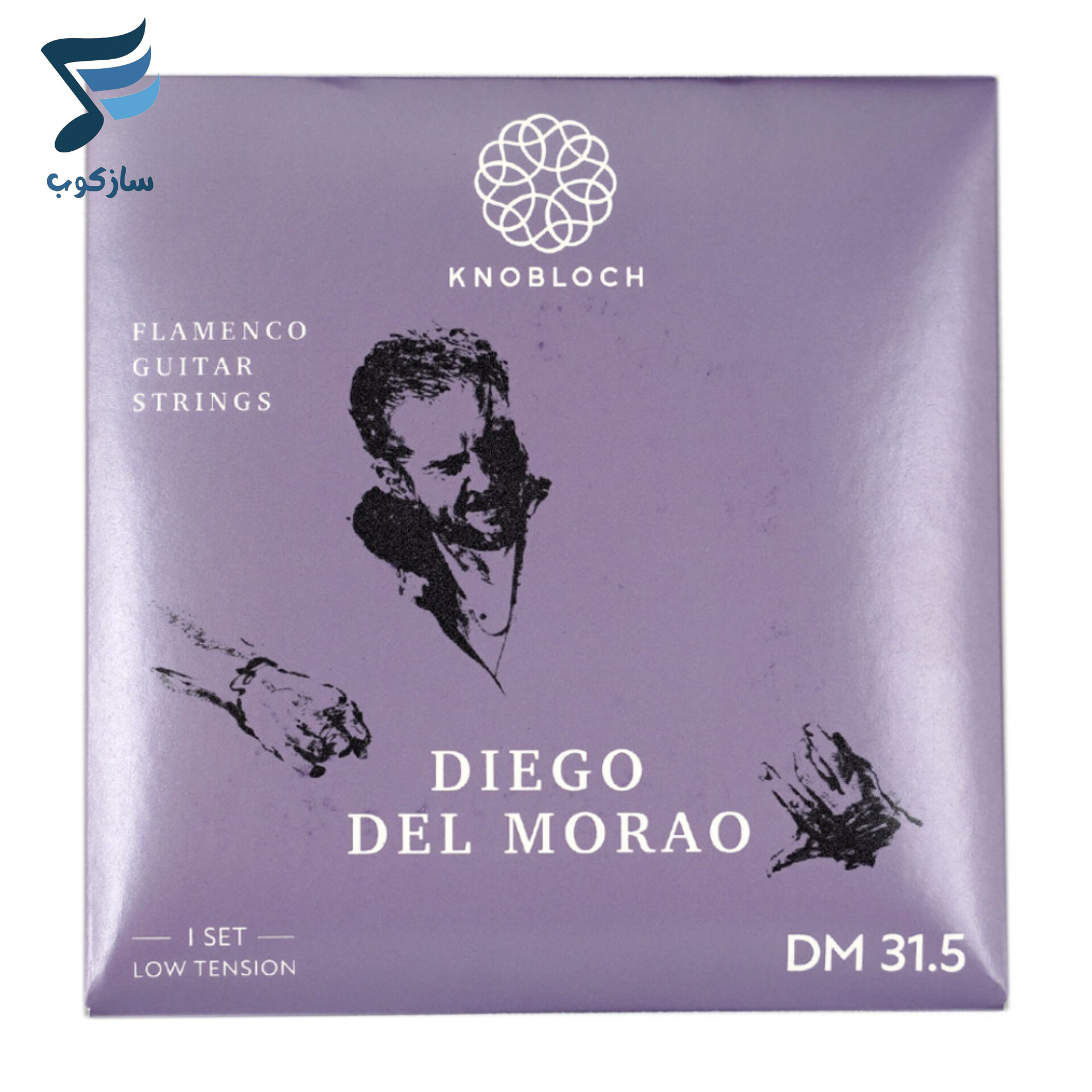 سیم گیتار فلامنکو نوبلوخ مدل DIEGO DEL MORAO DM31.5