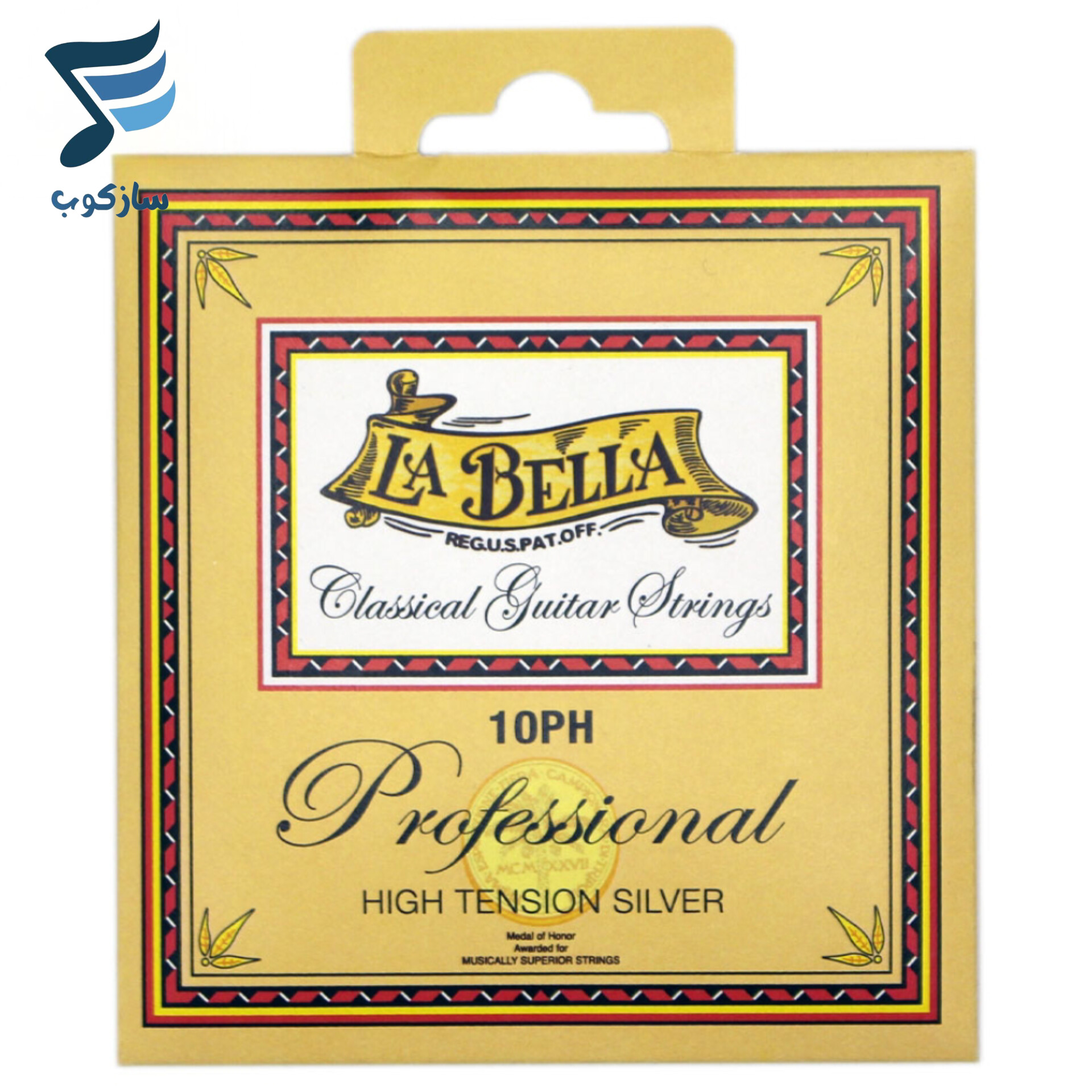 سیم گیتار کلاسیک لابلا مدل La Bella 10PH