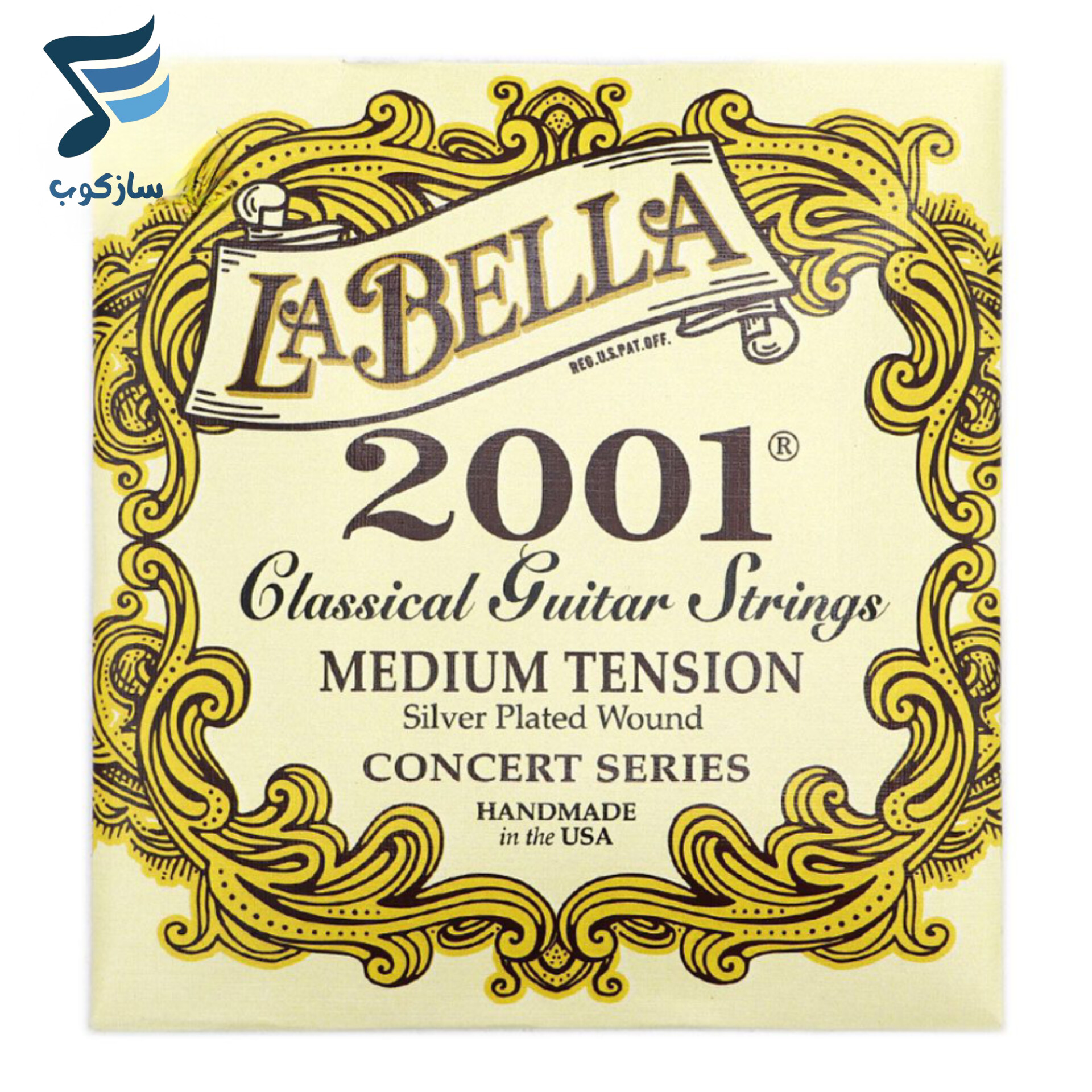 سیم گیتار کلاسیک لابلا مدل La ‌Bella 2001
