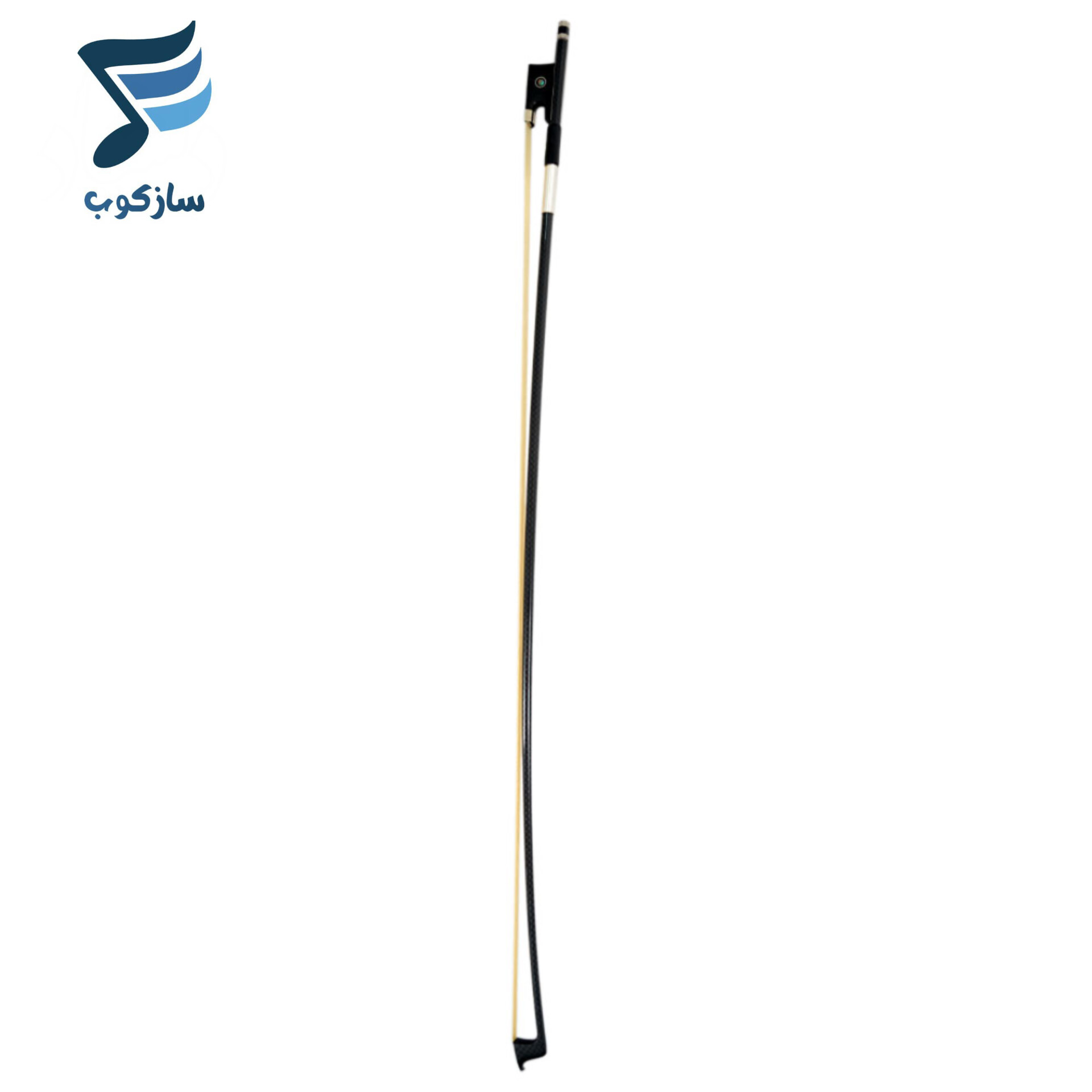 آرشه ویولن فیبر کربن طرح دار 4/4